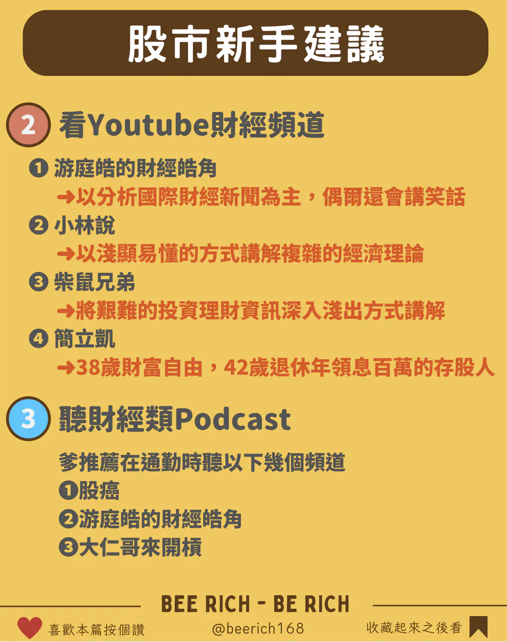財經 YouTube 與 Podcast 學習資源